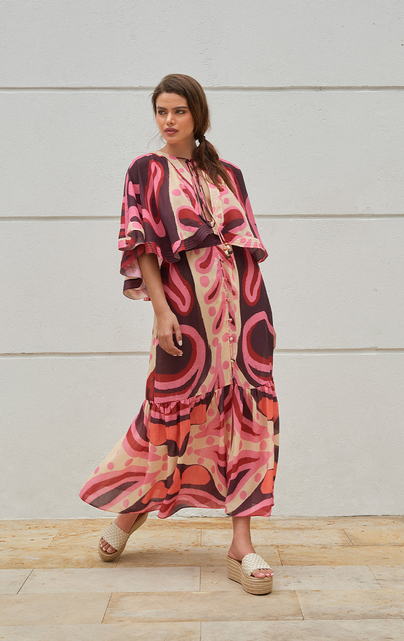 VESTIDO KIMONO MONTUOSO