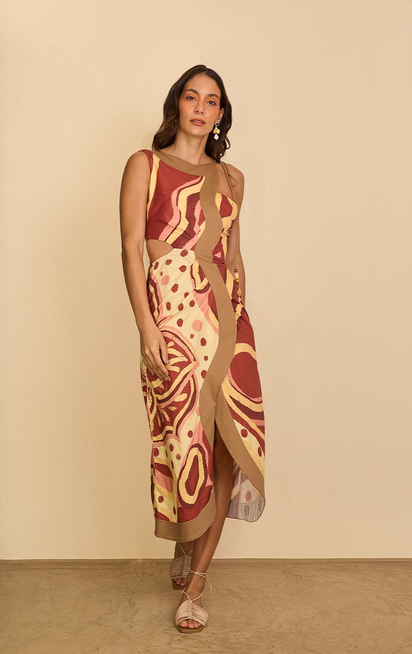 VESTIDO MIDI ANCESTRAL