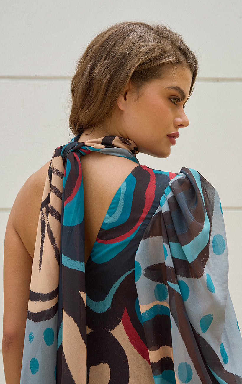 VESTIDO MÁXIMO EMBLEMA