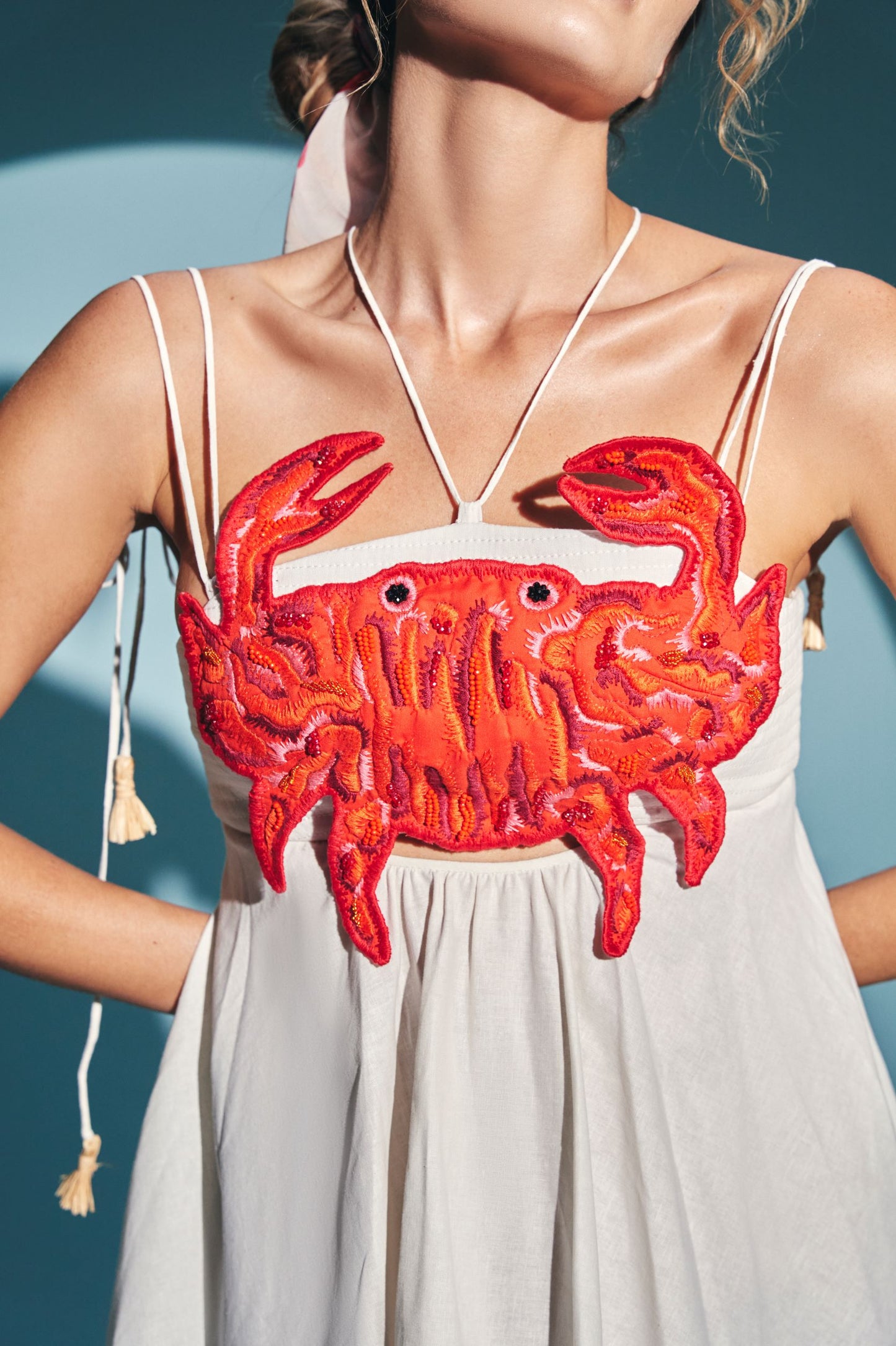 Stone Crab Brooch