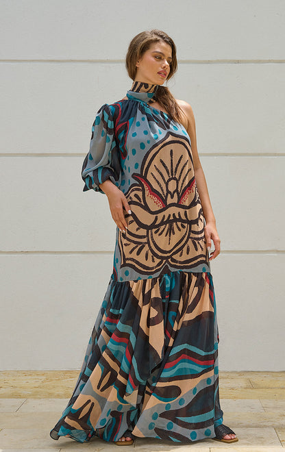 VESTIDO MÁXIMO EMBLEMA