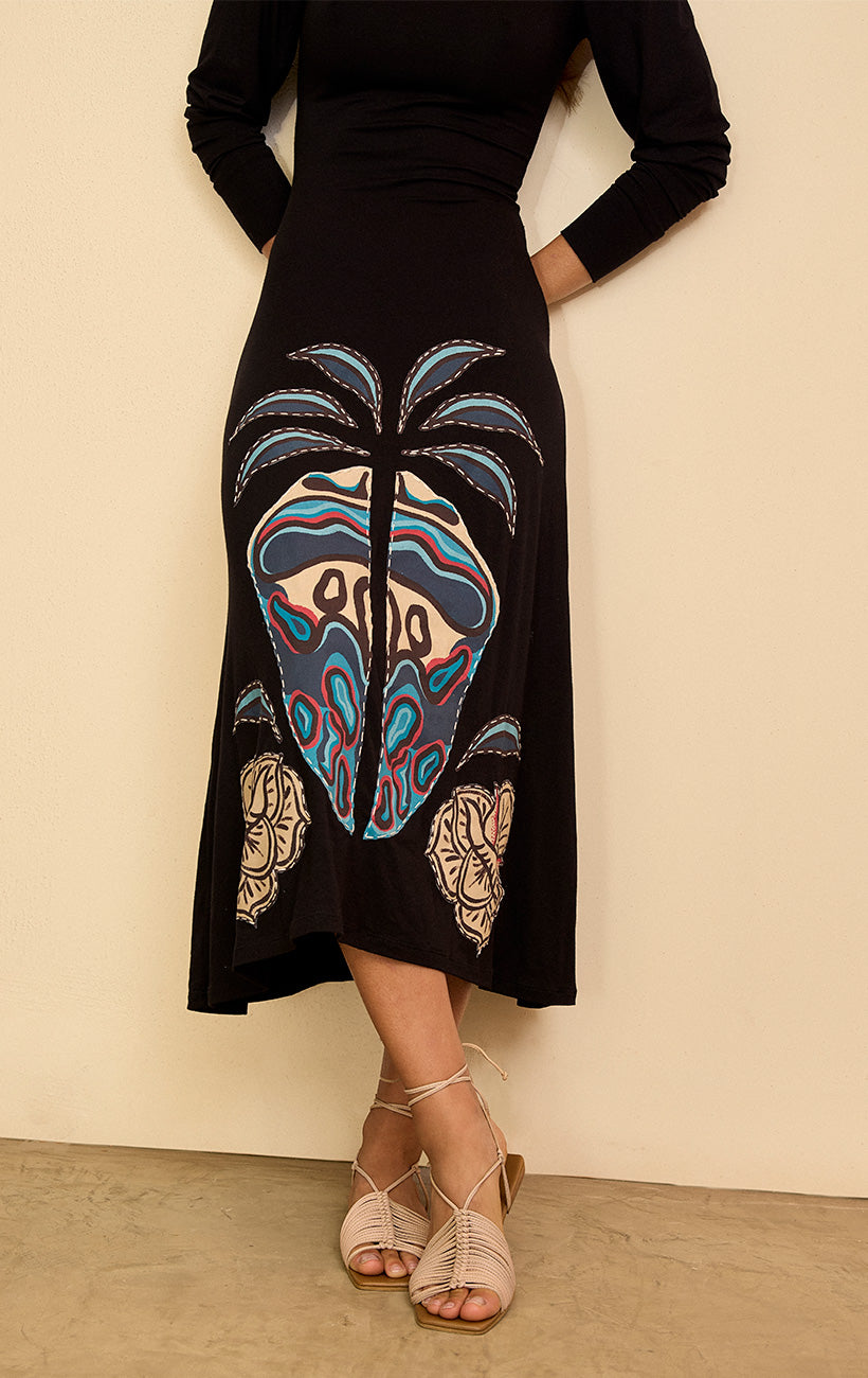 POESIA MIDI DRESS