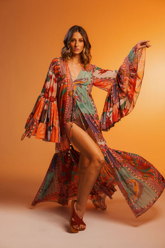 Zeta Maxi Kimono